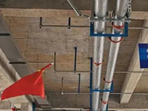 南宫管廊支架的安装方法